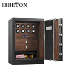 Remontoir pour montres, 'boite a montre' coffret montre coffret à bijoux avec système antivol, écran tactile LCD et déverrouillage par empreinte digitale, avec personnalisation du logo.